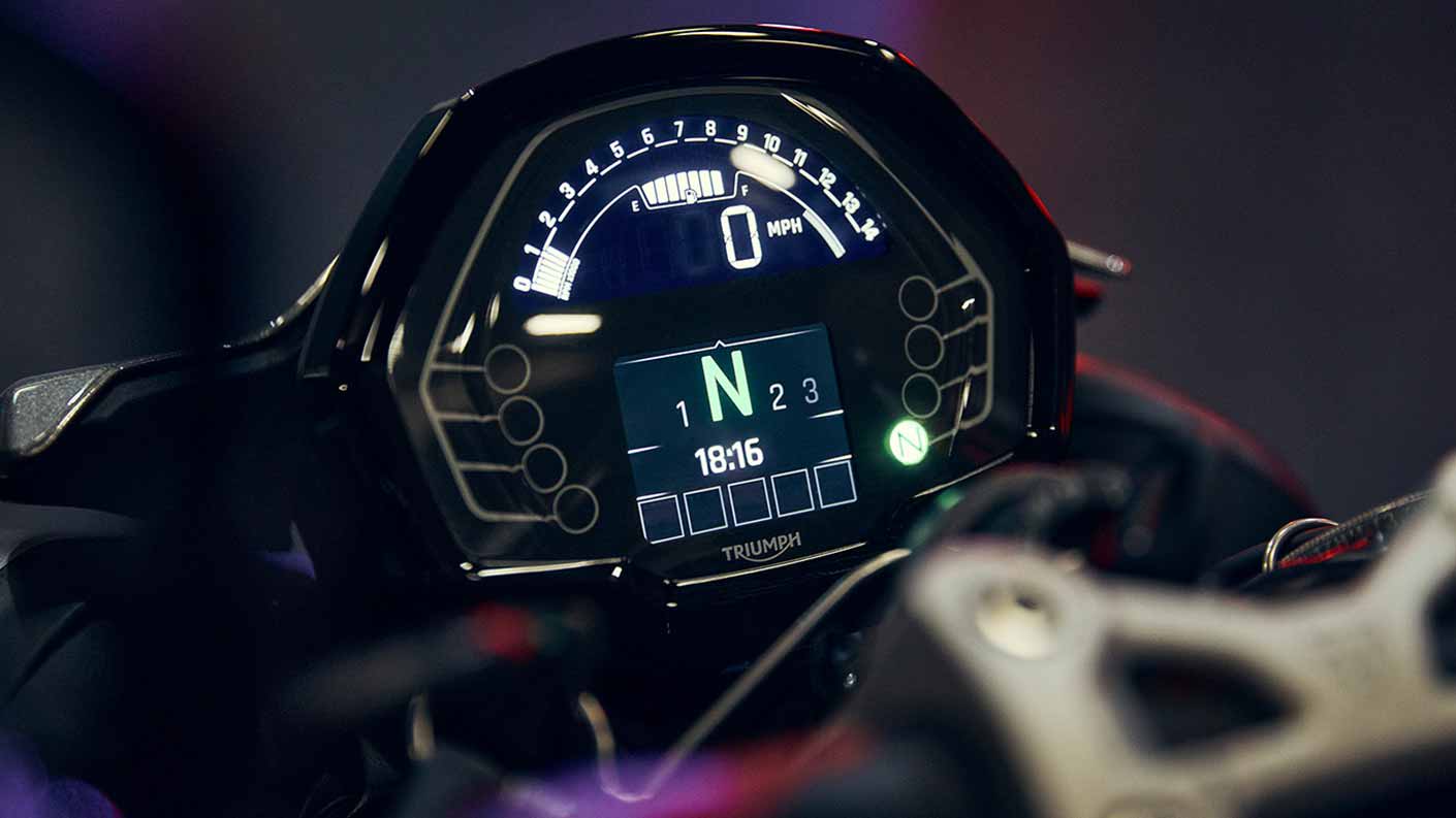 Street Triple 765 R Model For the Ride